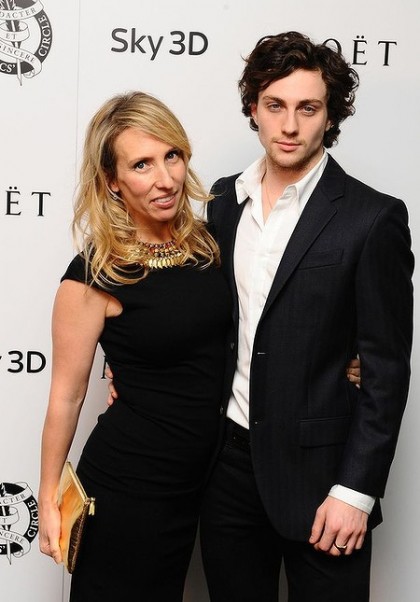 Aaron Johnson and cougar girlfrend Sam Taylor Wood marry